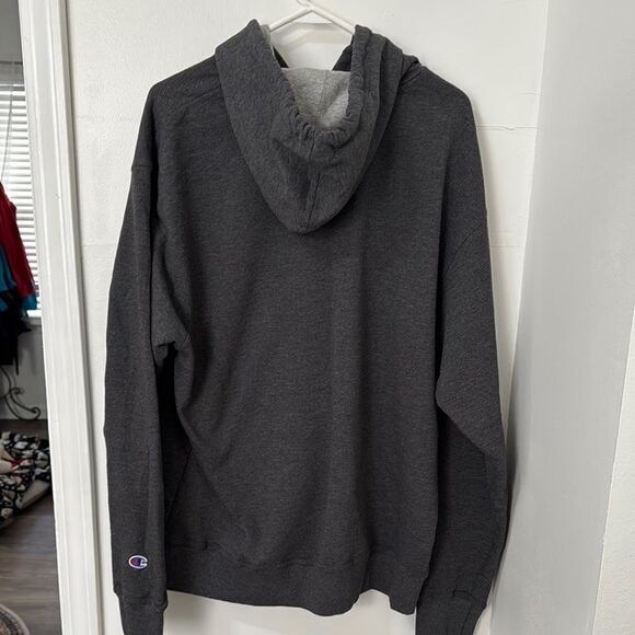 Champion Men's Gray Hoodie - Picture 2 of 7